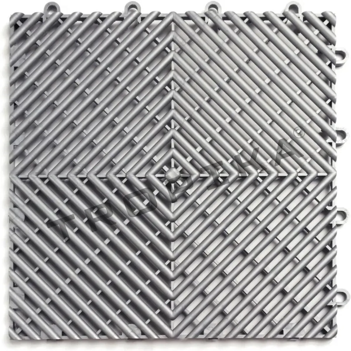 GENERICO - Piso de Garage Encastrable Modular Spectra Packx40 Gris