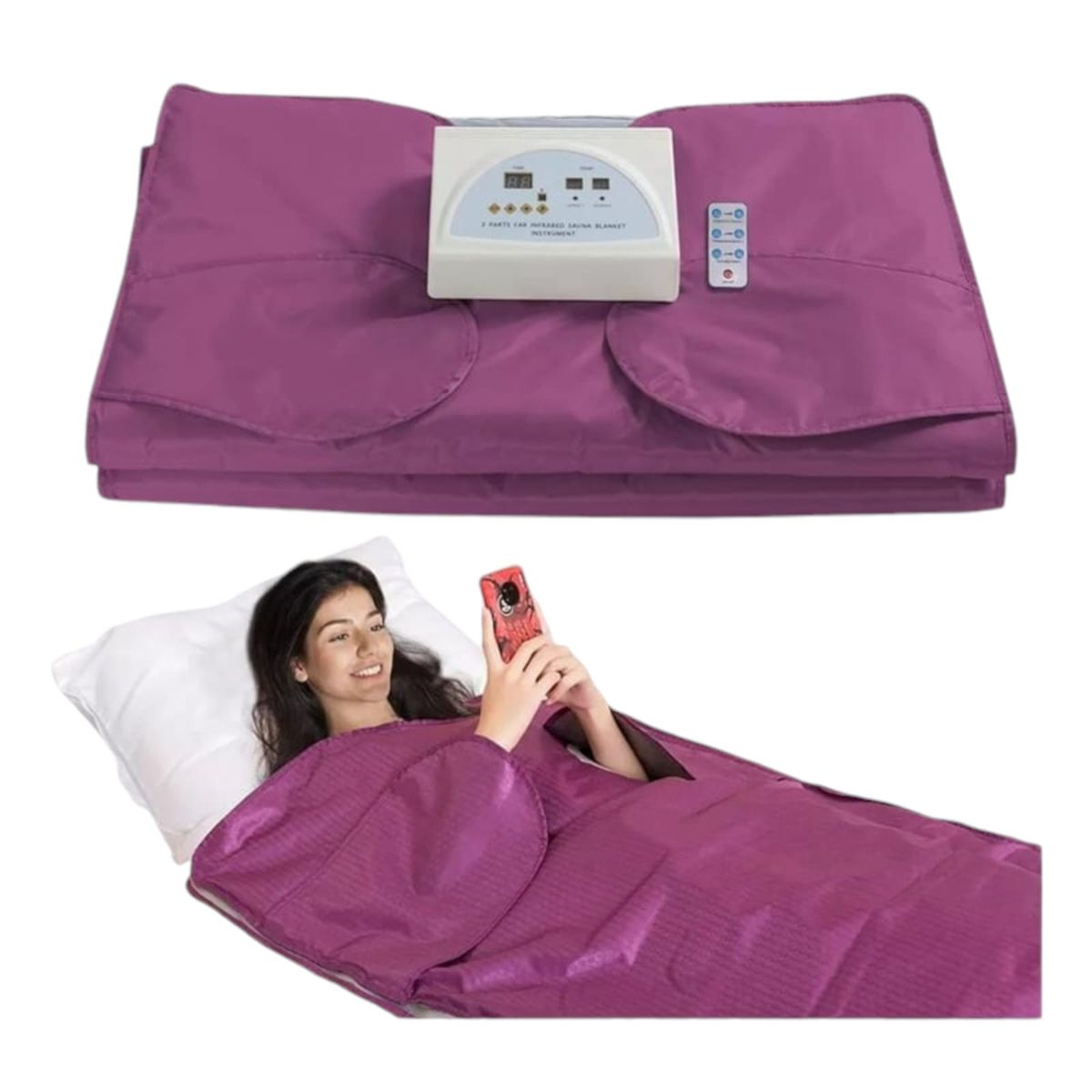GENERICO - Manta Quemadora Térmica Para Sauna Multifuncional Infrarrojo