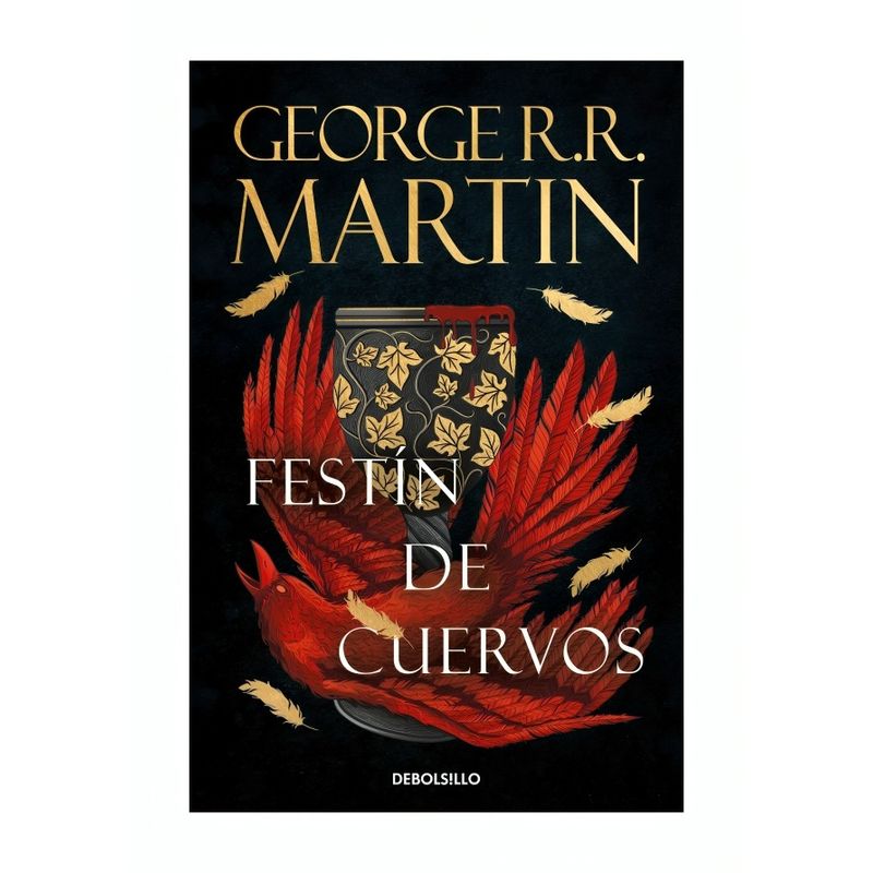 TOP10BOOKS - LIBRO FESTÍN DE CUERVOS - CANCIÓN DE HIELO Y FUEGO 4 / GEORGE R.R. MARTIN / DEB