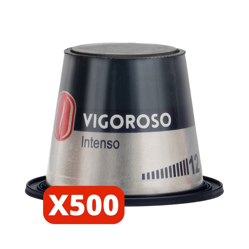 CAFE CARIBE - Café Vigoroso - 500 Cápsulas Nespresso Compatibles