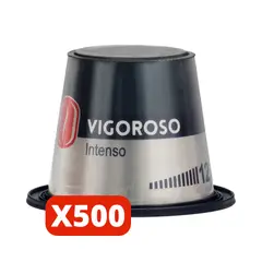 CAFE CARIBE - Café Vigoroso - 500 Cápsulas Nespresso Compatibles