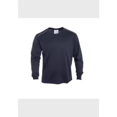 JAYSON - Polera Dry Fit C/Antibacterial Ml Cuello Polo Y Reflectante Gris oscuro