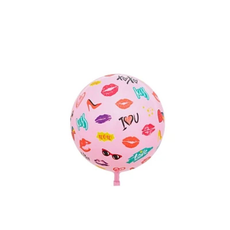 GENERICO - Globo Burbuja De Labios 80cm