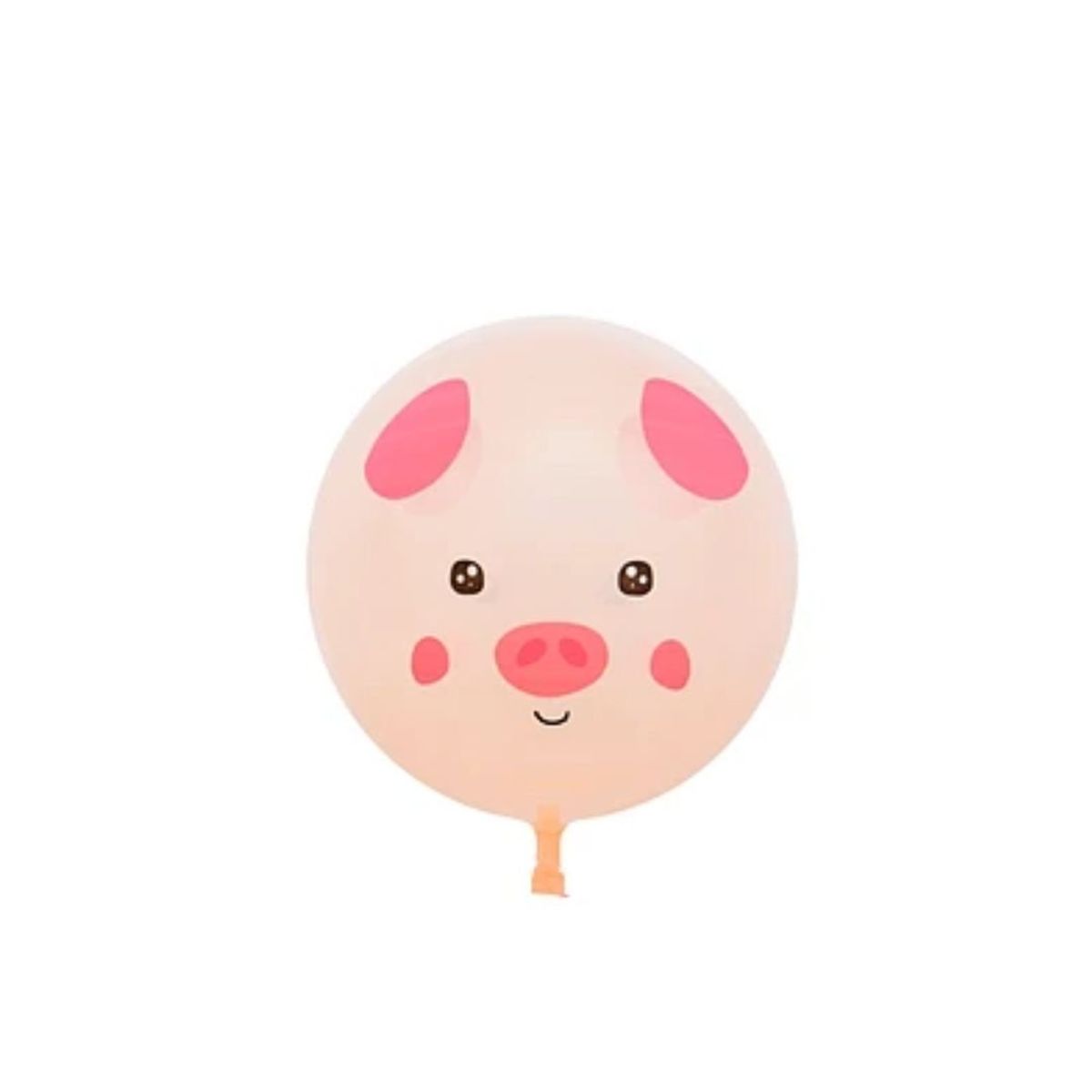 GENERICO - Globo Burbuja Cerdito Rosa 80cm