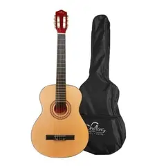 SEVILLANA - Guitarra Clasica con Alma y Funda Natural 39