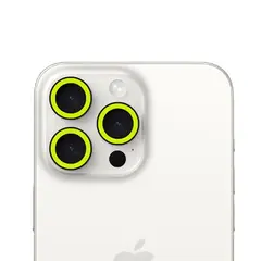 GENERICO - Vidrios Protector Fluor Premium Camara Para iPhone 12Pro-12PM Amarillo