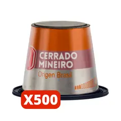 CAFE CARIBE - Café Cerrado Mineiro - 500 cápsulas Nespresso Compatibles
