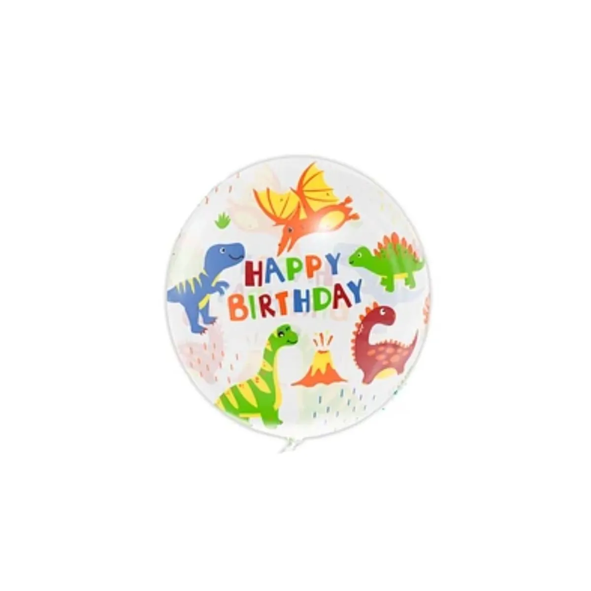 GENERICO - Globo Burbuja Dinosaurio 80cm