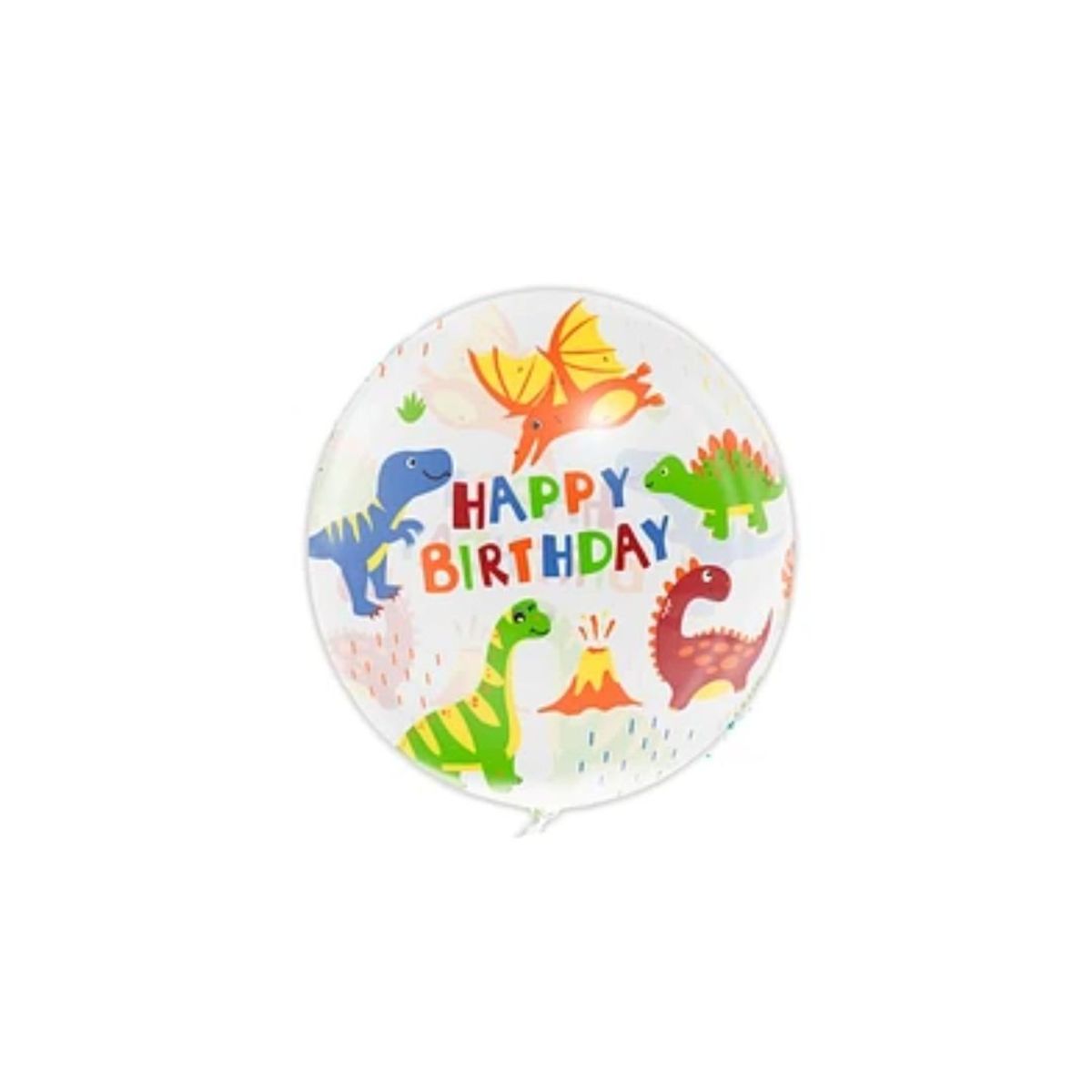 GENERICO - Globo Burbuja Dinosaurio 80cm