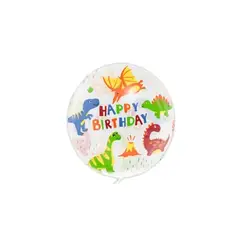 GENERICO - Globo Burbuja Dinosaurio 80cm