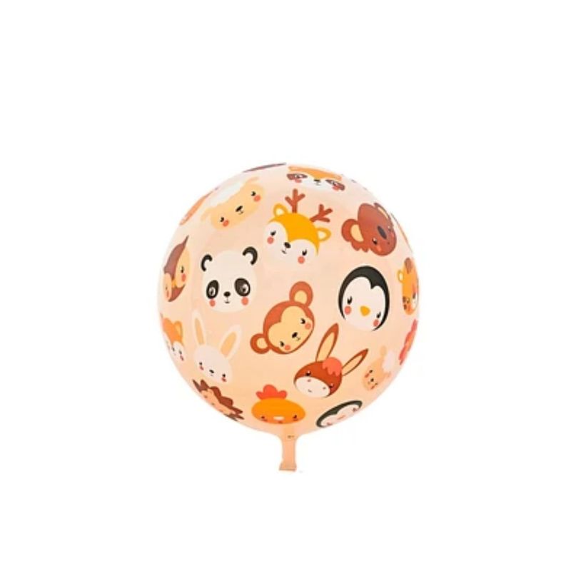 GENERICO - Globo Burbuja Animales 80cm