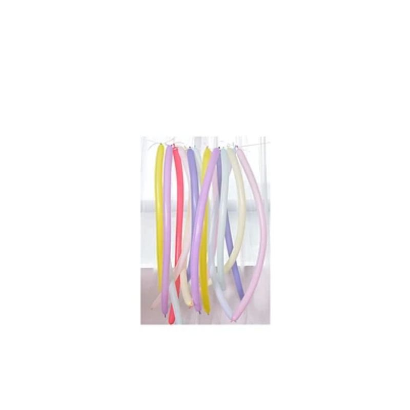 GENERICO - Globos Largos 40pcs 30cm Colores Pasteles