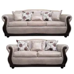AMERICA DECORA - Living 4-3 Grand Santi Envejecido Beige