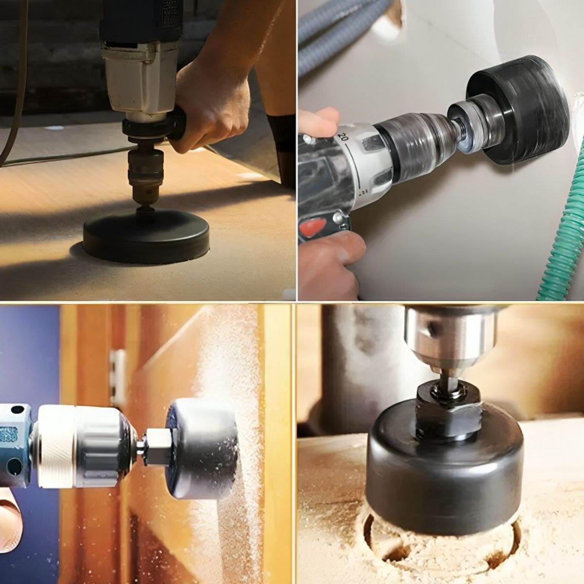 OEM - juego Brocas Sierra Copa Madera 11 Piezas