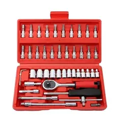 OEM - Juego Caja Set Dados Chicharra Herramientas 46 Piezas