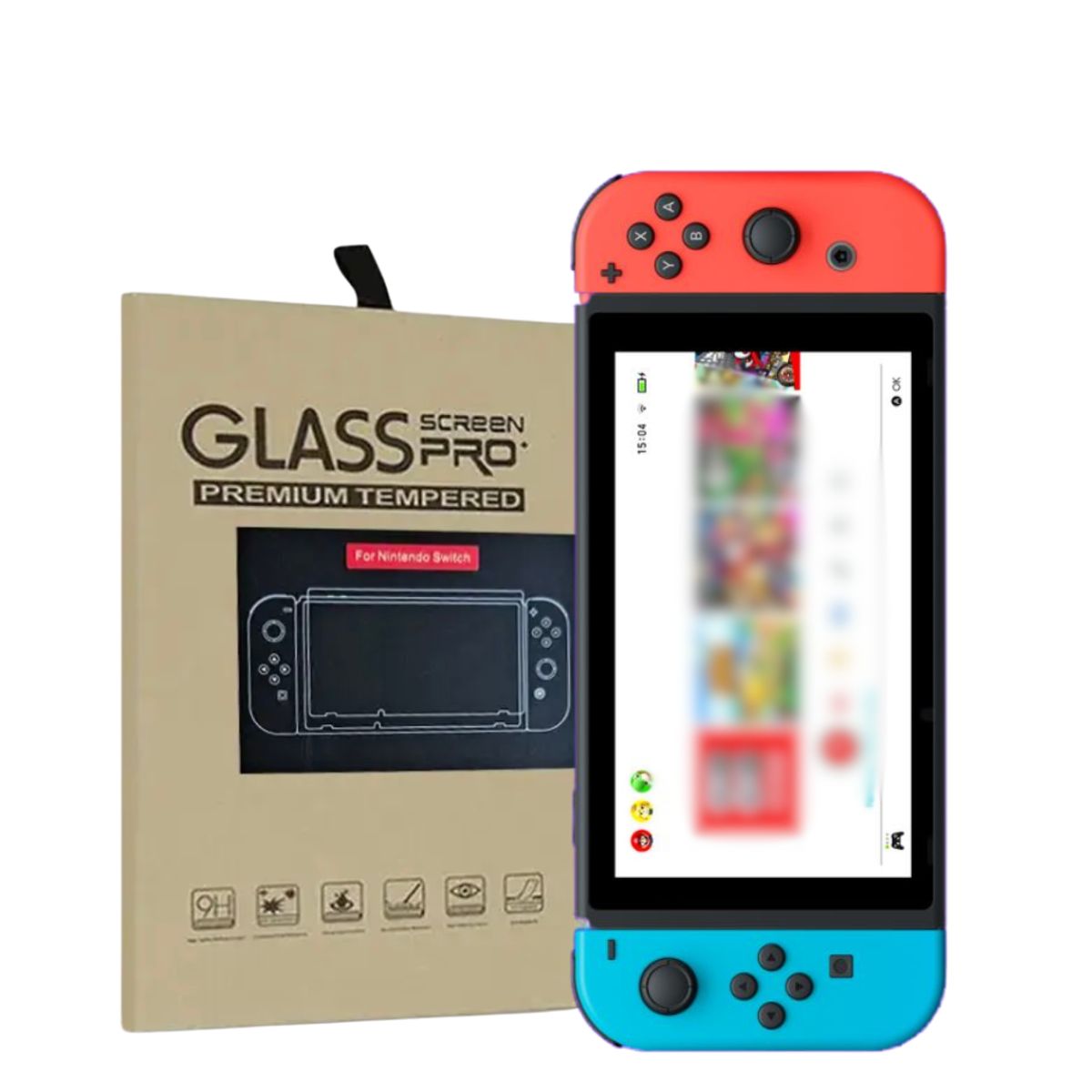 GENERICO - Lámina Vidrio Templado Premium Para Nintendo Switch