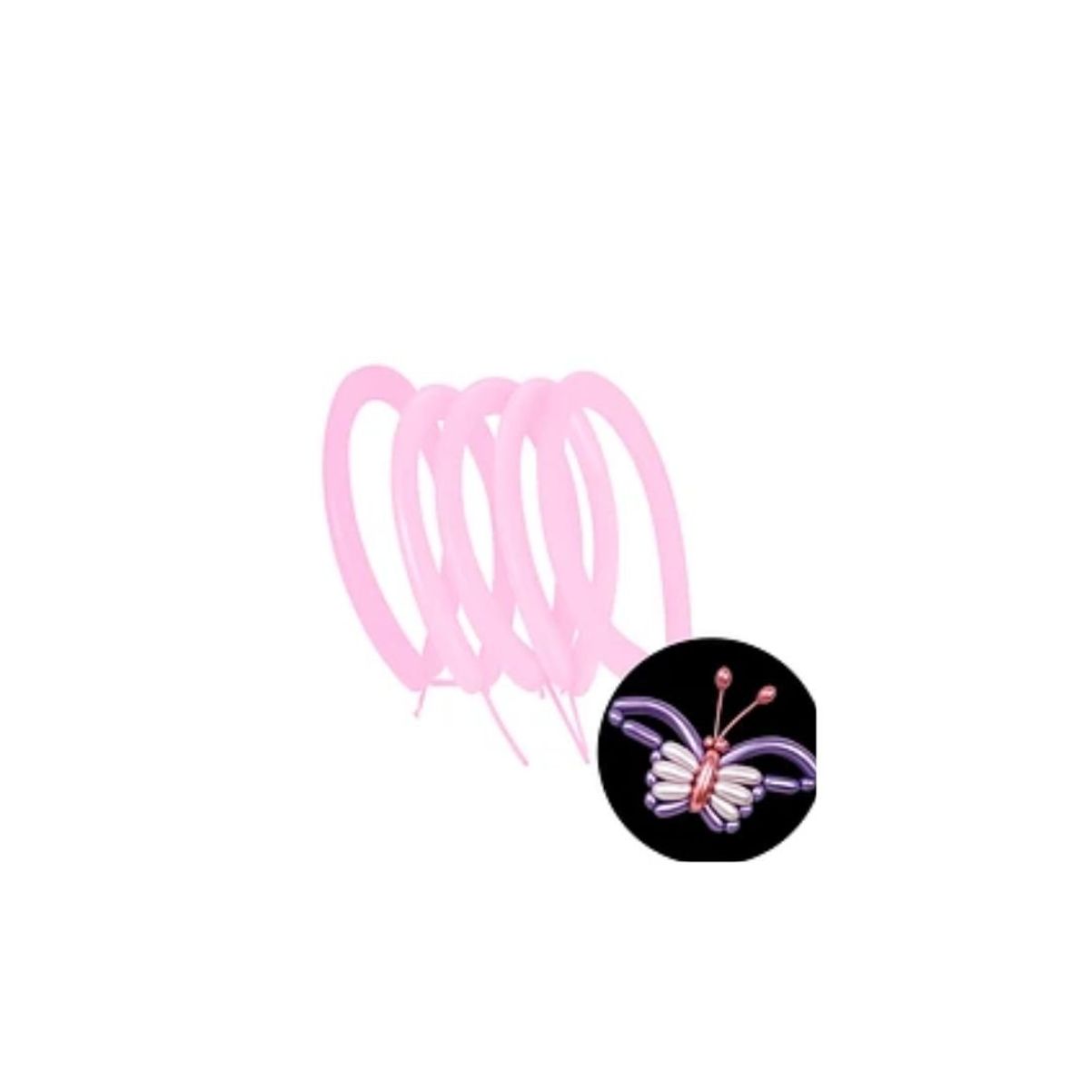 GENERICO - Globos De Látex Largo Fucsia 40pcs 30cm