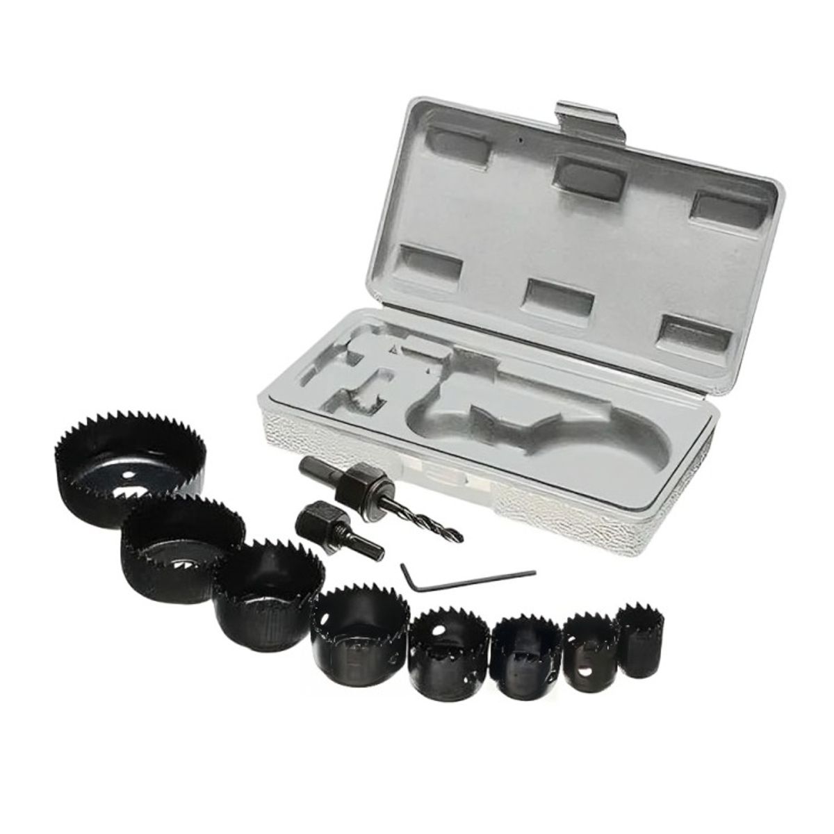 OEM - juego Brocas Sierra Copa Madera 11 Piezas