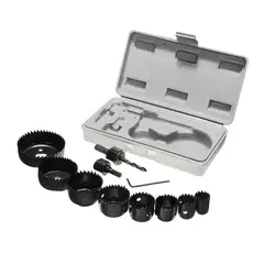 OEM - Juego Brocas Sierra Copa Madera 11 Piezas