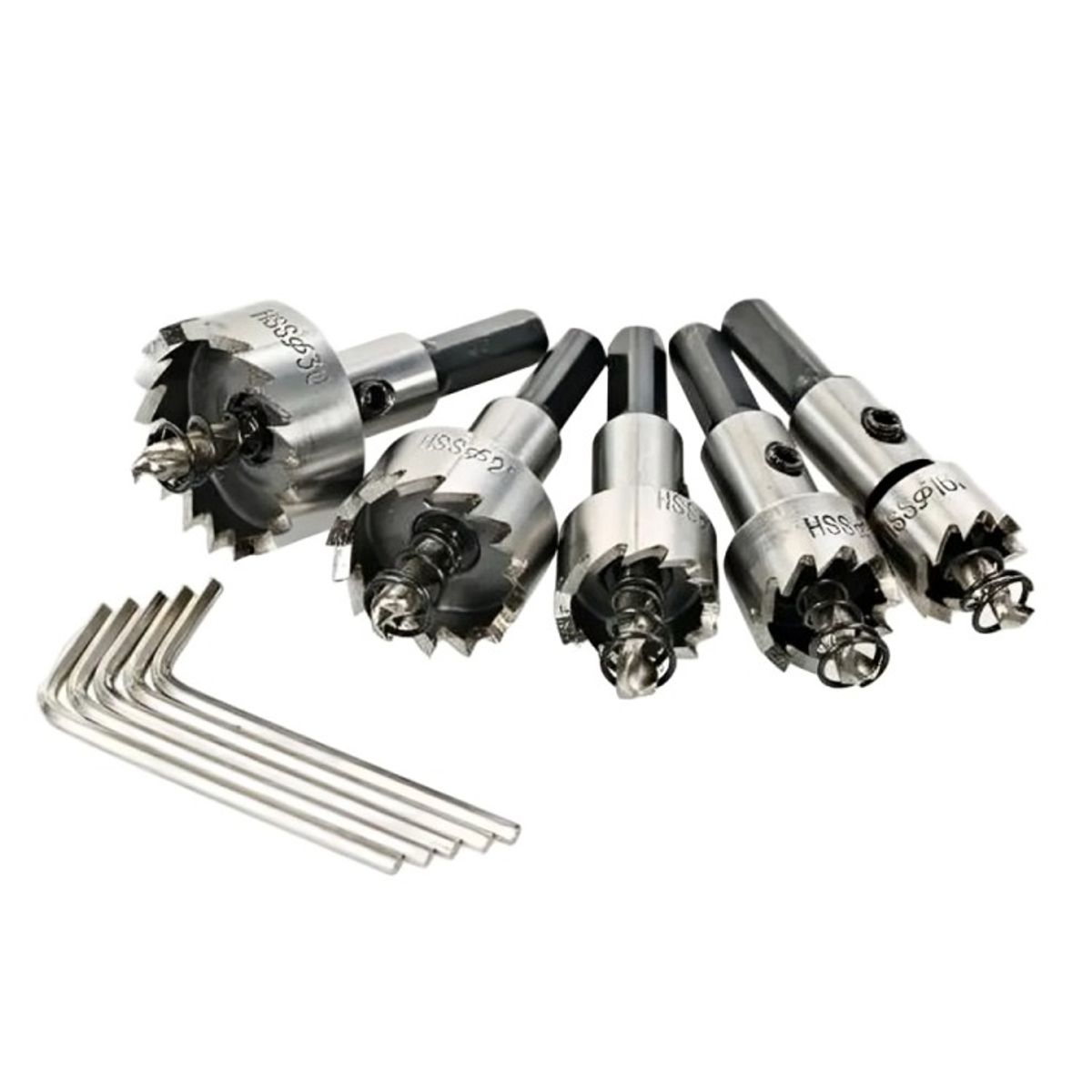 OEM - Juego De 5 Brocas Corona Perforadora Metal