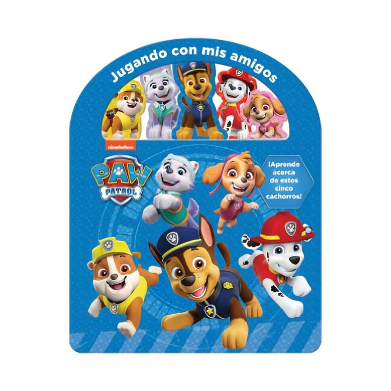 TOP10BOOKS - LIBRO PLAYING WITH MY FRIENDS PAW PATROL / VARIOS AUTORES / PLANETA JUNIOR