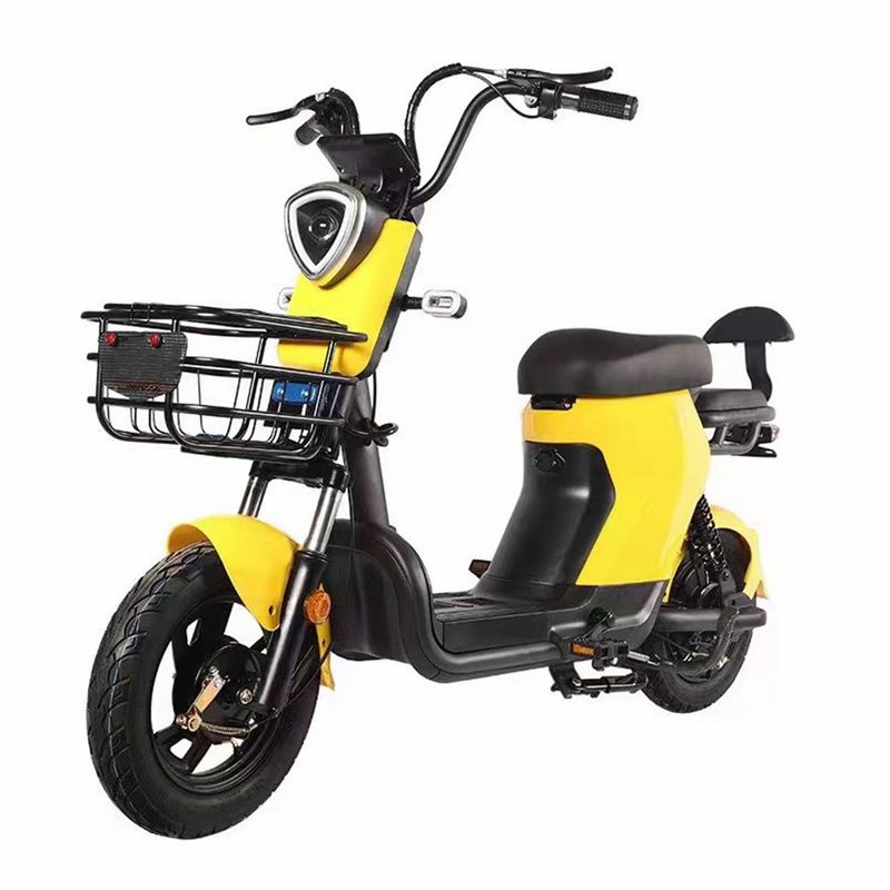 NIHAO - BICI MOTO ELECTRICA URBANA 500W AMARILLA