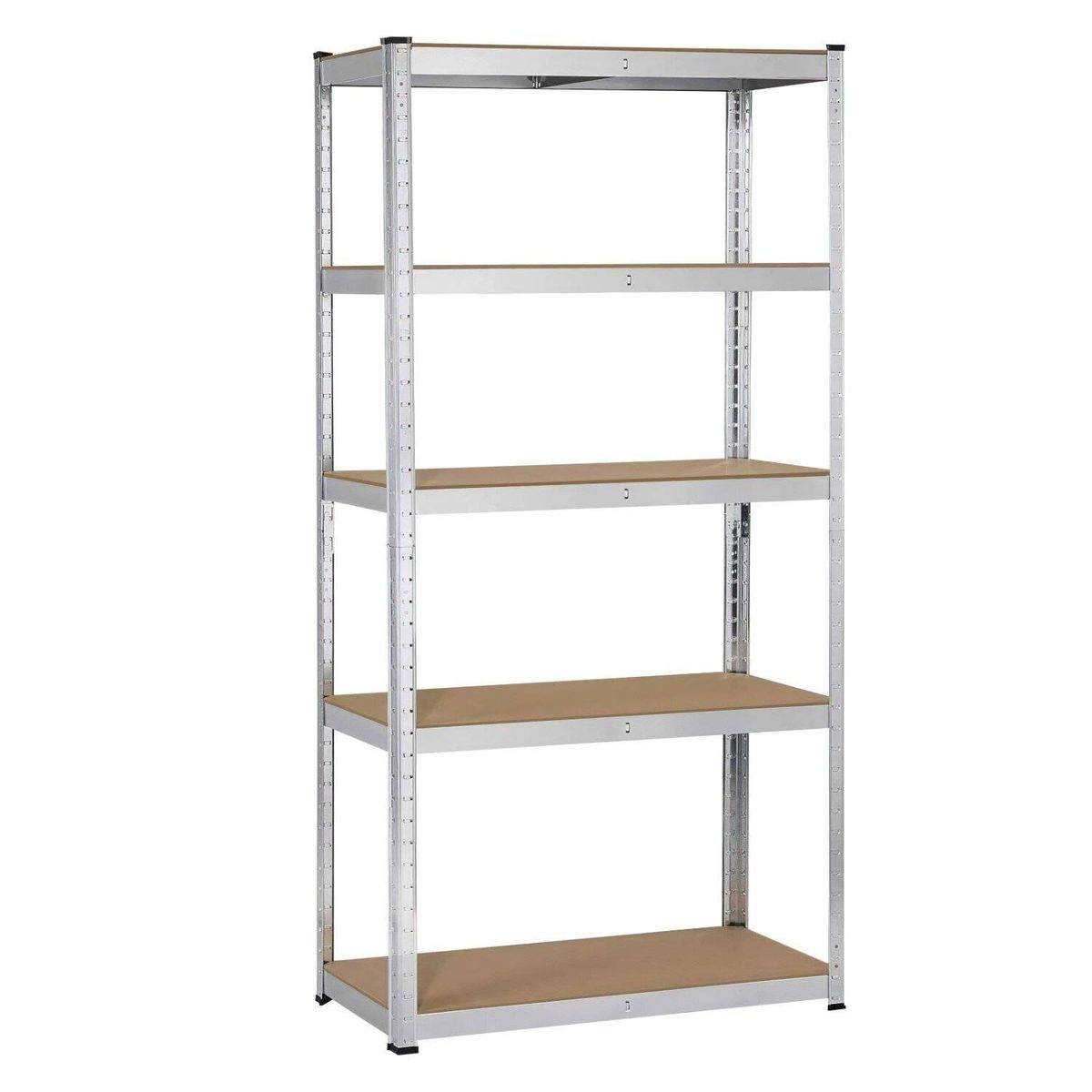 GENERICO - Estante Galvanizado Gris 5 Niveles 180x90x40 cm 300 Kg Avymaq