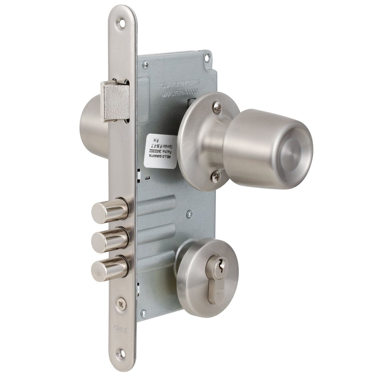 POLI - Cerradura Embutida POLI Urbano B60 Acceso Fijo