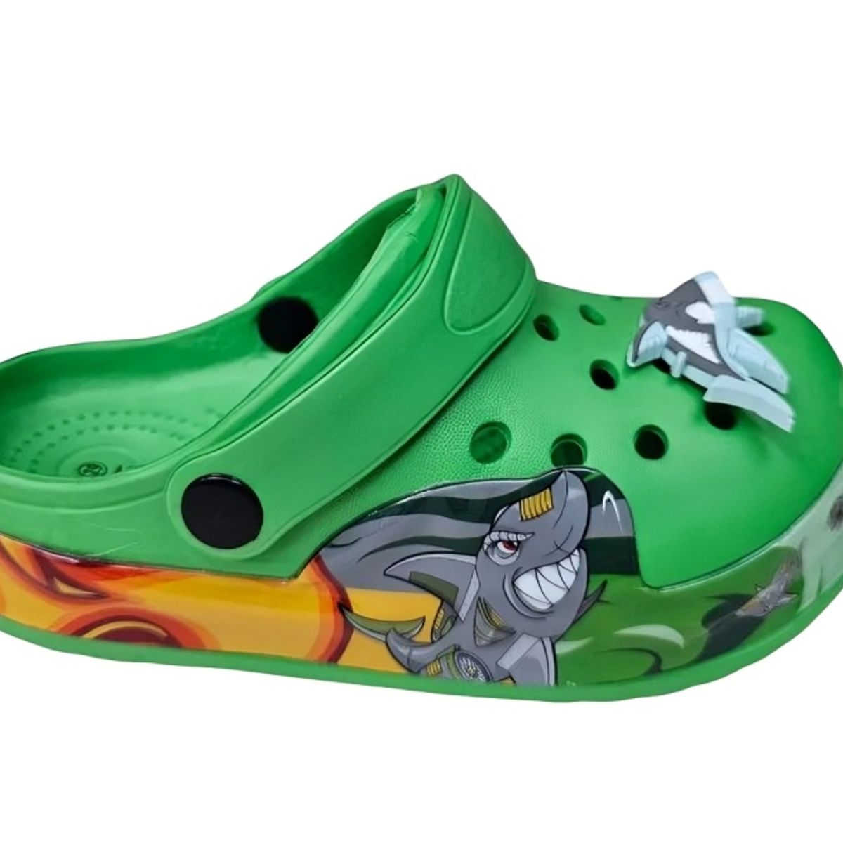 KIBOU - Sandalia Zueco Chalas Con Luces Para Niños