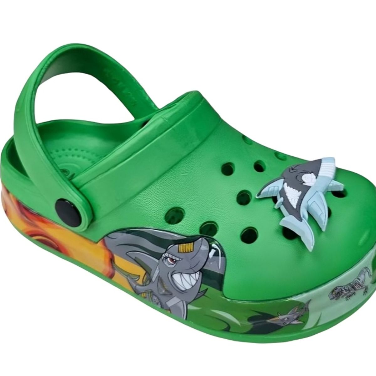 KIBOU - Sandalia Zueco Chalas Con Luces Para Niños