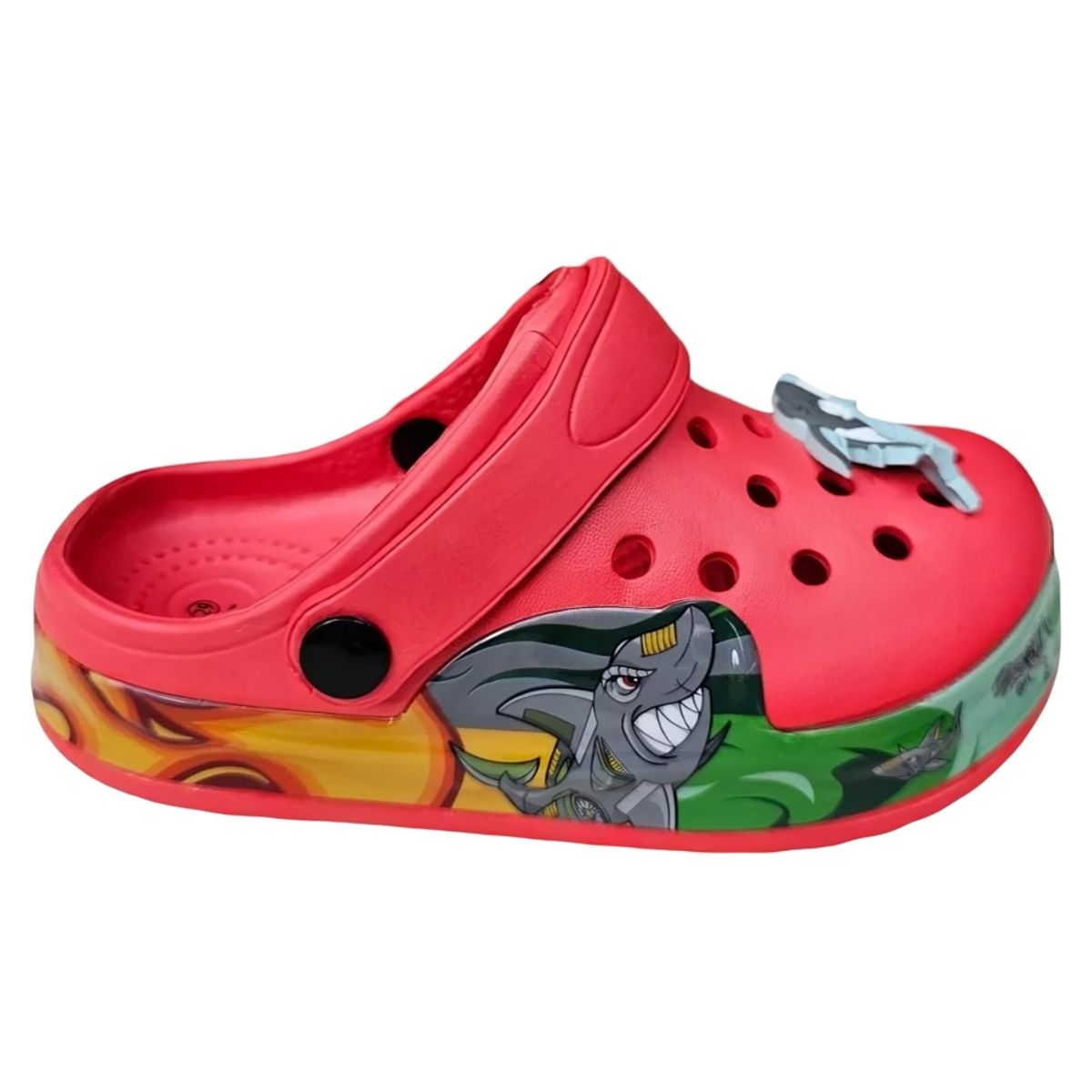 KIBOU - Sandalia Zueco Chalas Con Luces Para Niños