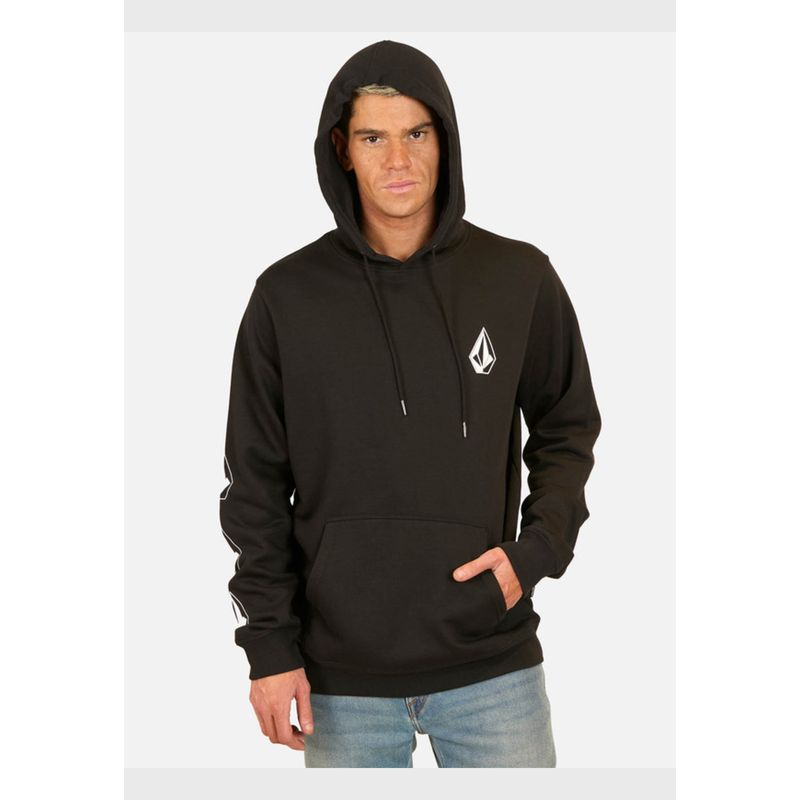 VOLCOM - Poleron Full Stone Hoodie Negro Hombre Volcom