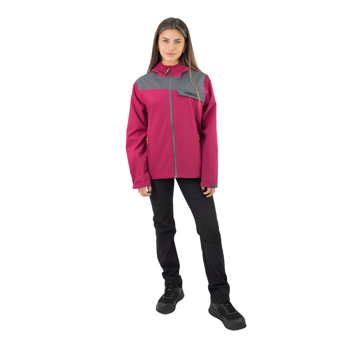 HARDWORK - Hardshell HW Norway Mujer Burdeo