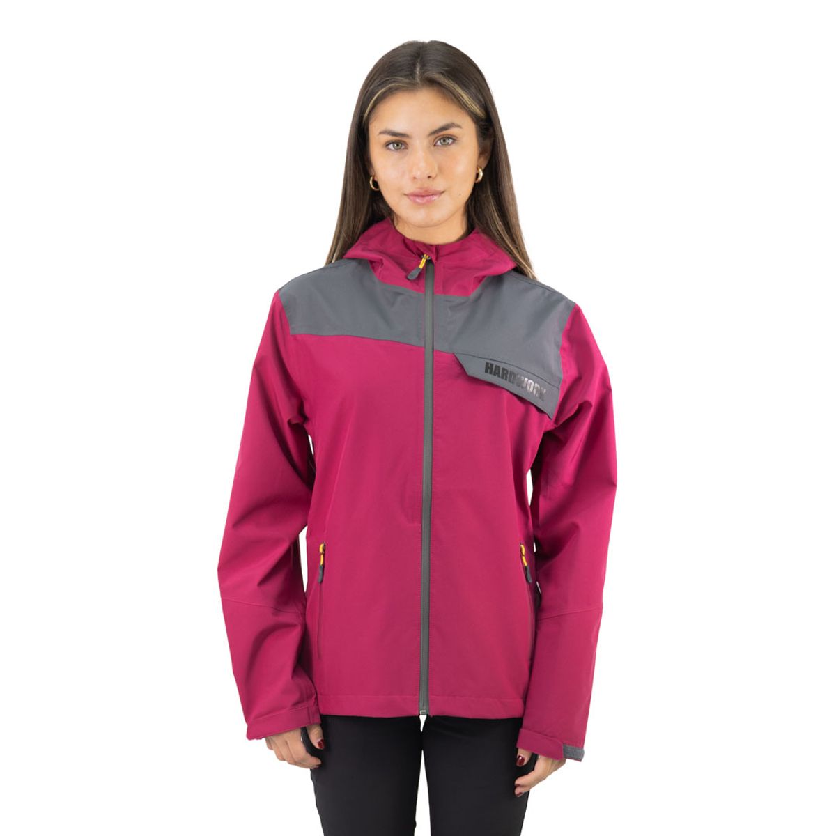 HARDWORK - Hardshell HW Norway Mujer Burdeo