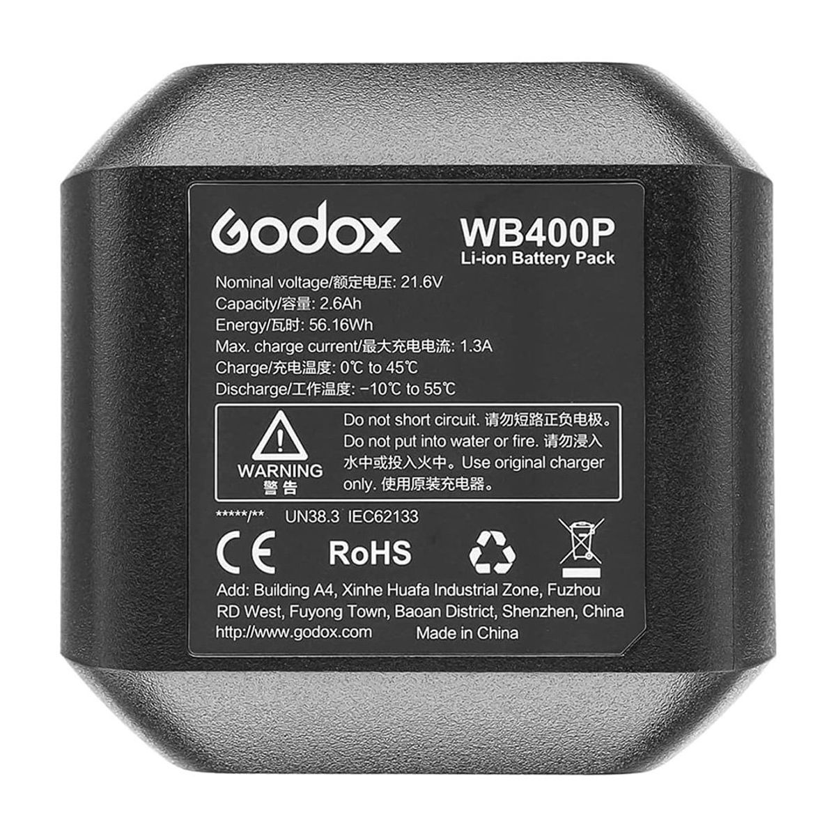 GODOX - Batería para Flash Godox AD400Pro