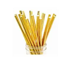 GENERICO - Bombillas Dorada 6x197mm 25pcs