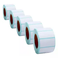 GENERICO - Rollo Etiquetas Termica 5 Unidades Autoadhesivas 50x30mm