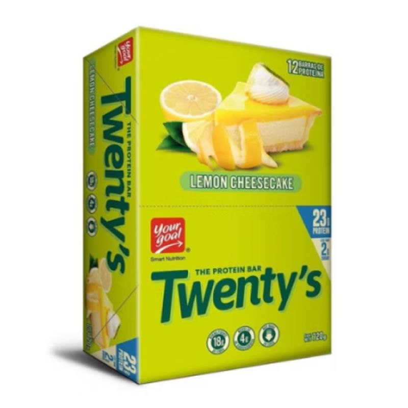 YOURGOAL - Barras De Proteina Yourgoal Twentys 12u Lemon Cheesecake