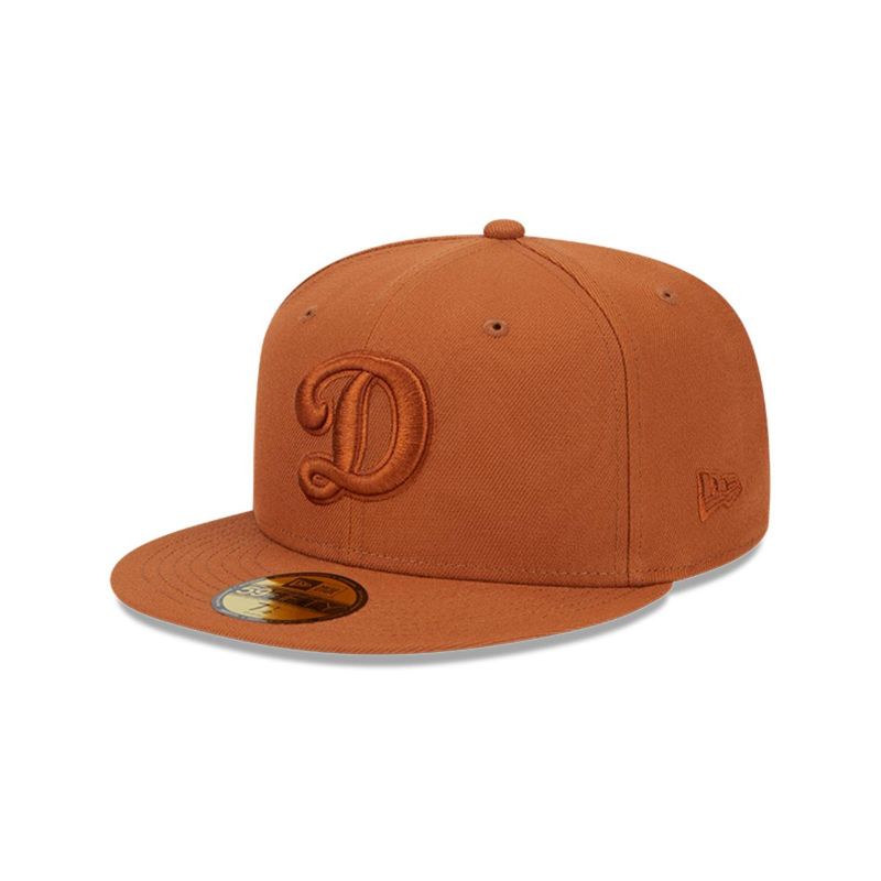 NEW ERA - Gorro 59fifty MLB Los Angeles Dodgers Color Pack Med Brown