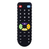 Mordedor Sensorial Silicona Bebé Control Remoto Libre Bpa