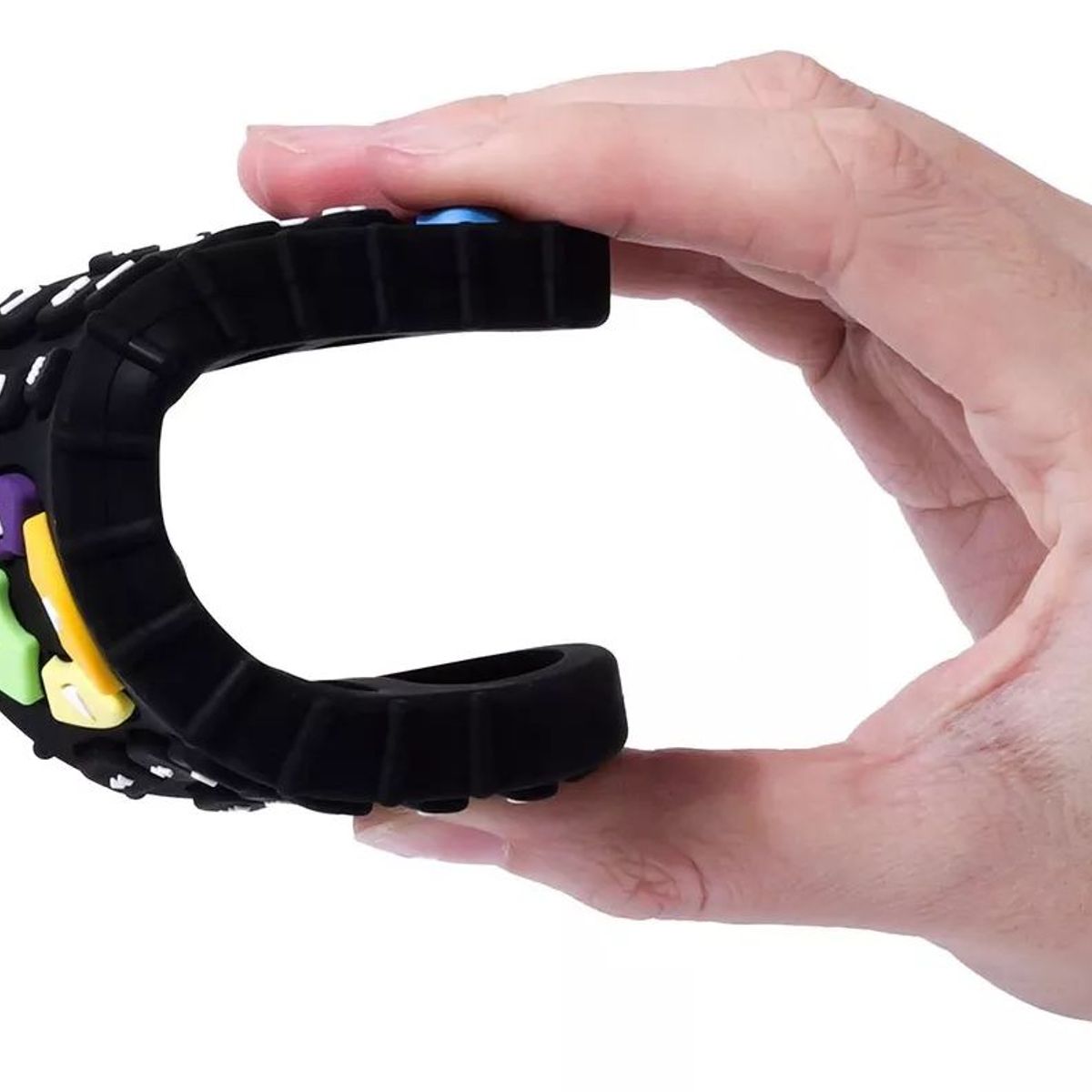 KUANGYE - Mordedor Sensorial Silicona Bebé Control Remoto Libre Bpa