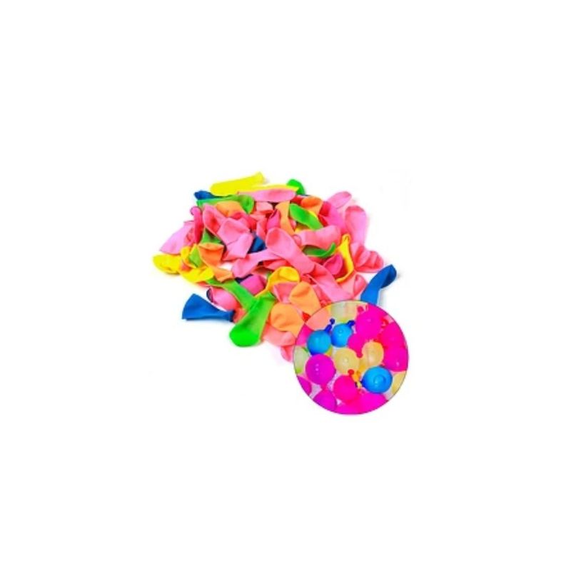 GENERICO - Globos Bomba De Agua Colores Surtidos 100pcs 10cm