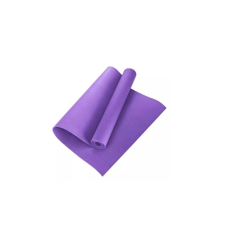 GENERICO - Colchoneta Mat Yoga Pilates Alfombra Ejercicio 4mm Violeta