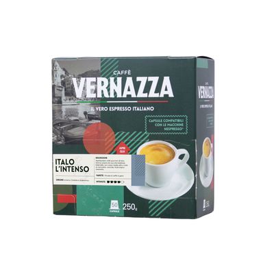 Imagen 2 del producto Café Italo L'intenso 100 Cápsulas Nespresso compatibles