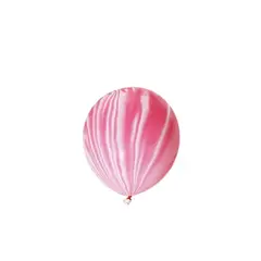 GENERICO - Globo De Látex Rojo Agata 4pcs 23cm