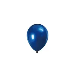 GENERICO - Globo Doble Capa 3pcs 23cm Azul + Morado