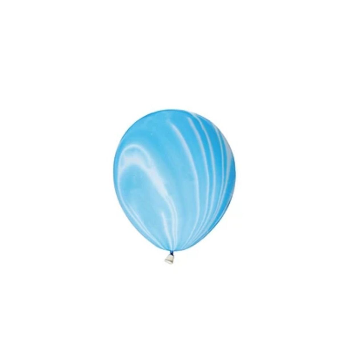 GENERICO - Globo De Látex Azul Claro Agata 4pcs 23cm