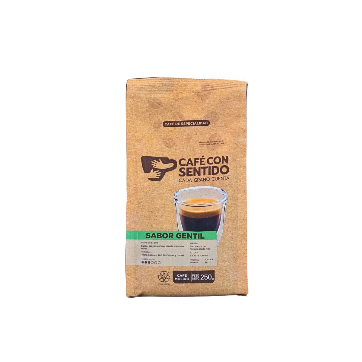 CAFE CON SENTIDO - X8 Café Con Sentido Mix Molido - 2 Kilos