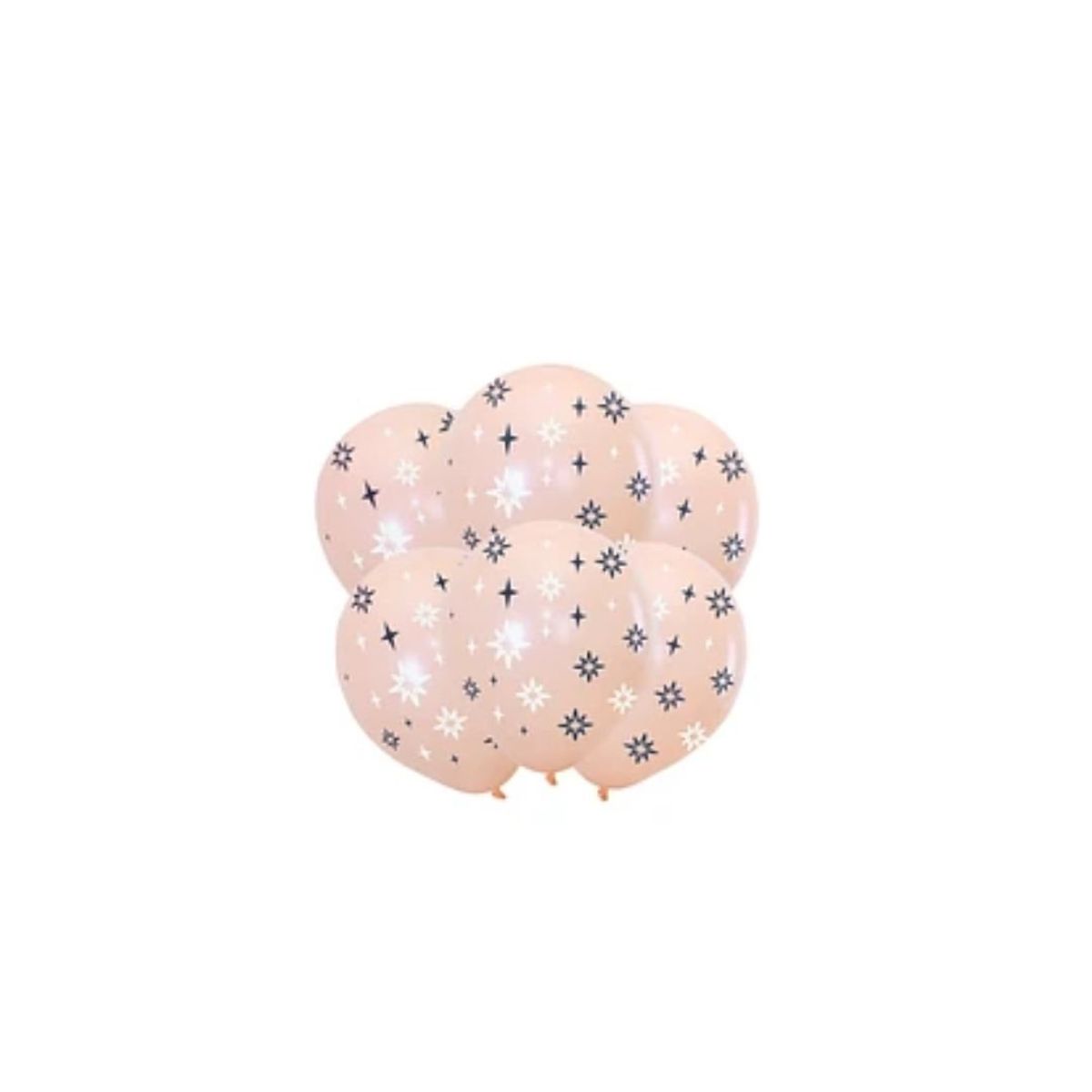 GENERICO - Globos De Latex Estrellas 30cm 5pcs