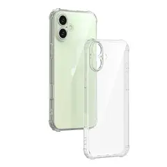 GENERICO - Carcasa Transparente Para iPhone 16 Normal - Anti Shock